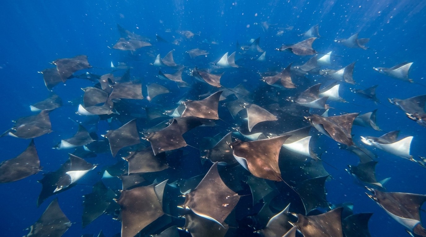 Observación de móbulas